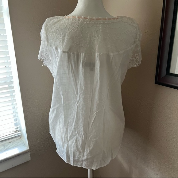 Vintage Y2K Abercrombie & Fitch 2000s Babydoll Milkmaid Top - Picture 9 of 14